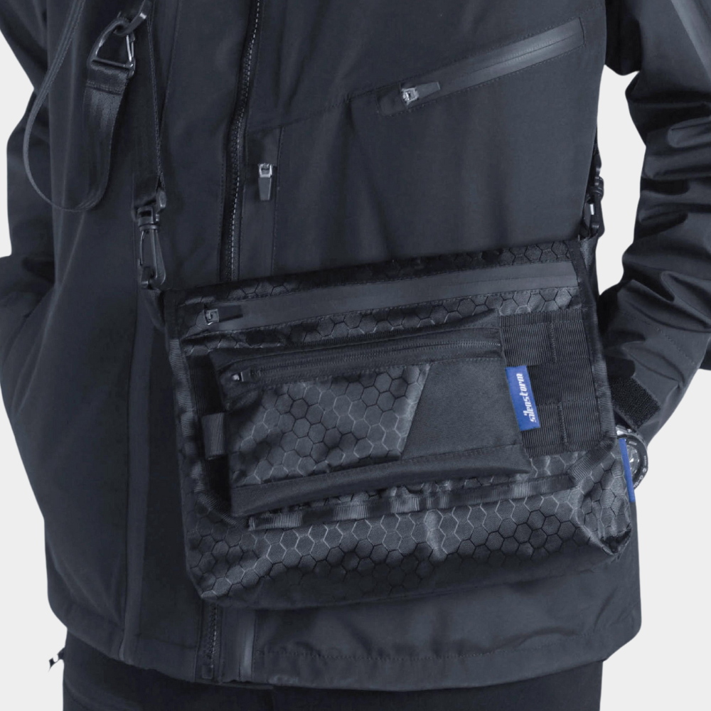 Cros Body Techwear Messenger Bag / Pounch