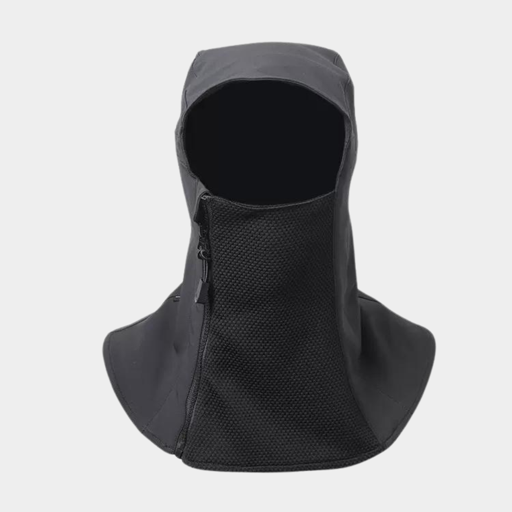 Zip Up Neck Waterproof Hood Ski Gaiter