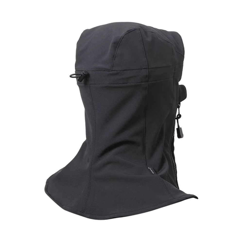 Zip Up Neck Waterproof Hood Ski Gaiter