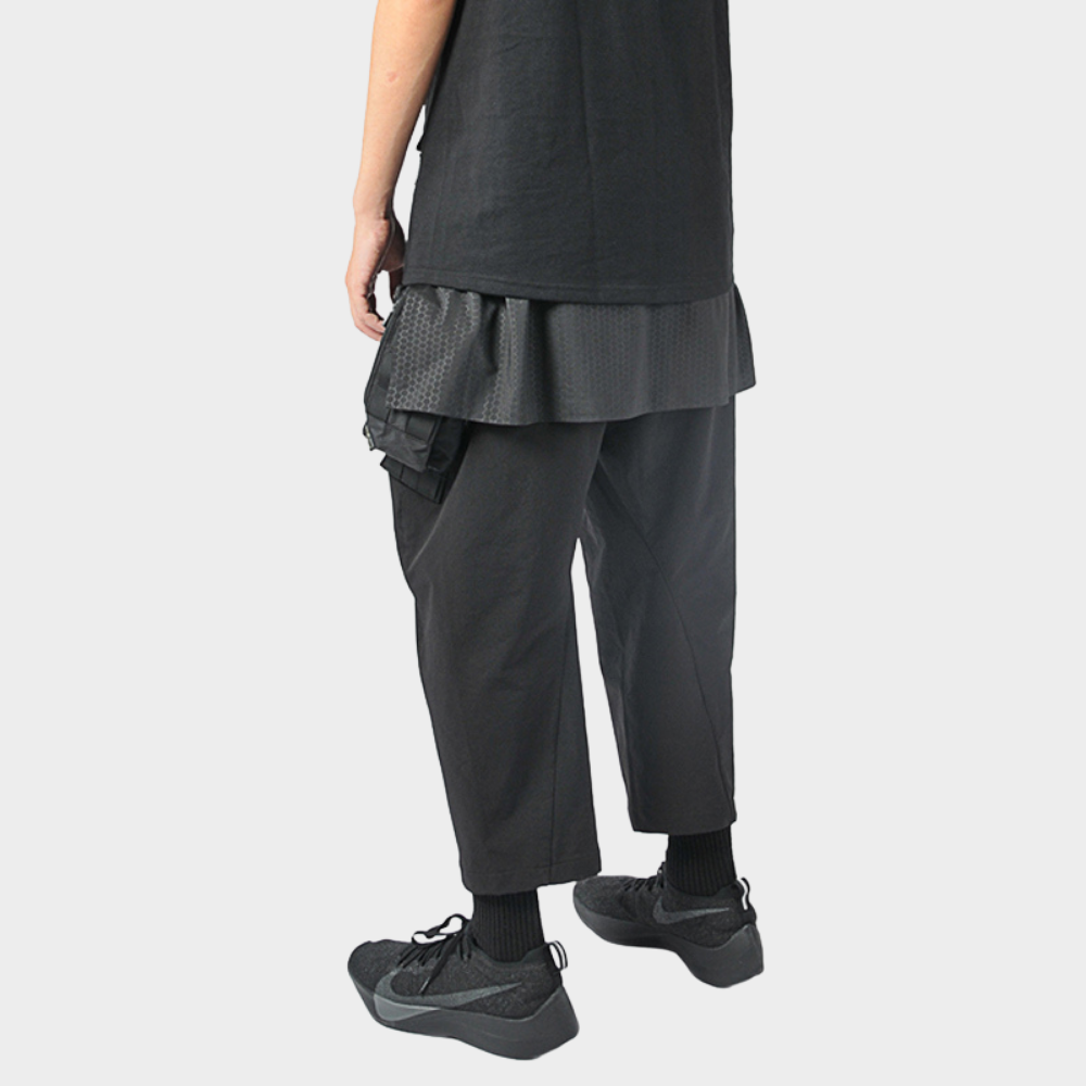 Water Repellent Cropped Techwear Pants