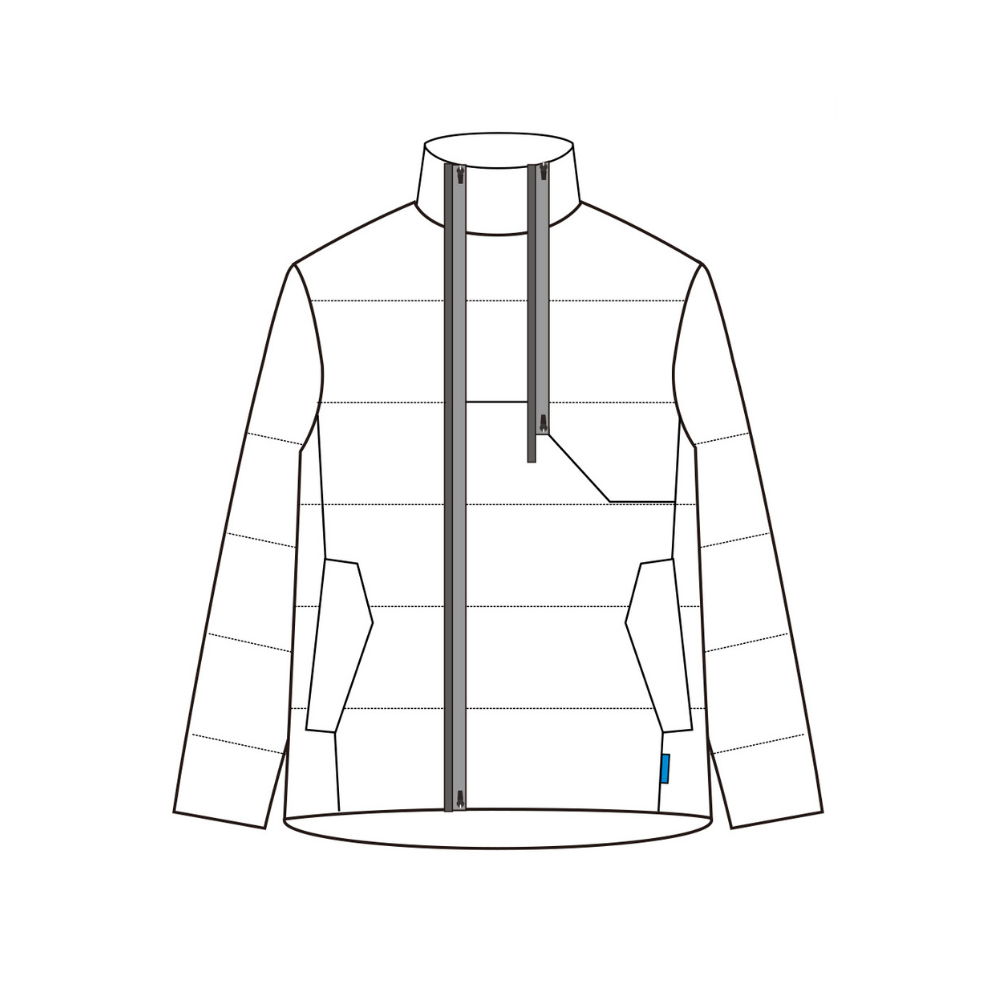 All weather Down Ski Techwear Jacket