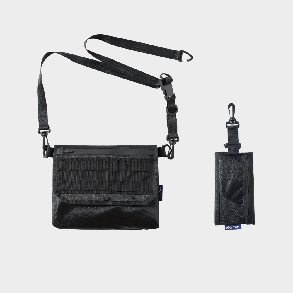 Techwear top messenger bag