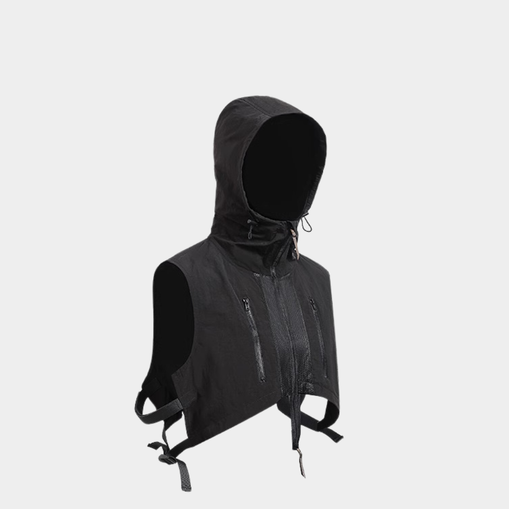 Water Repellent Hooded Scarf