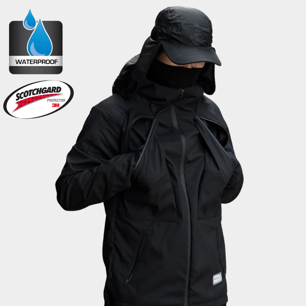 Cyber ​​Punk Performance Shell Techwear-Jacke