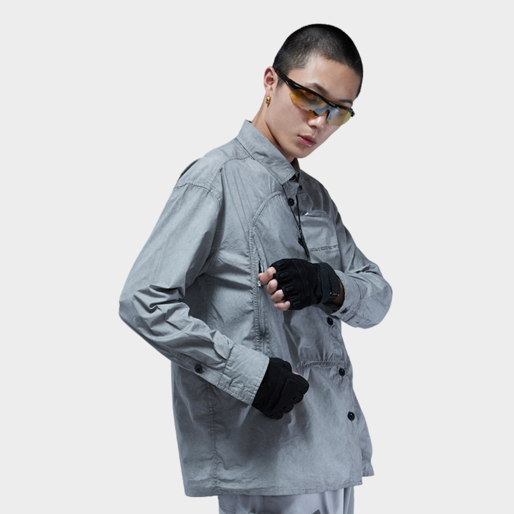 enshadower techwear grey shirt