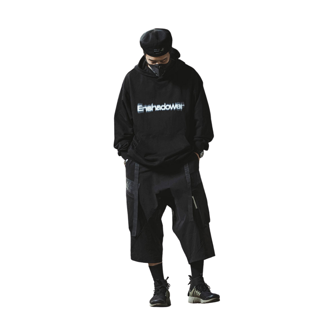 ENSHADOWER Black Techwear Hoodie