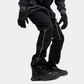 Kanonenkugel-Techwear-Hose mit vier Reißverschlüssen