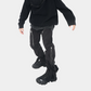 Kanonenkugel-Techwear-Hose mit vier Reißverschlüssen