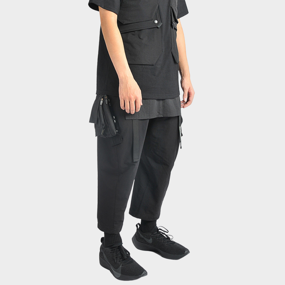 Water Repellent Cropped Techwear  Pants