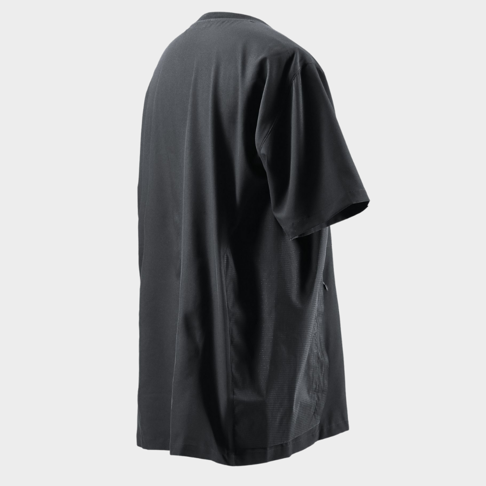 REINDEE LUSION Techwear T-Shirt mit unsichtbarem Reißverschluss