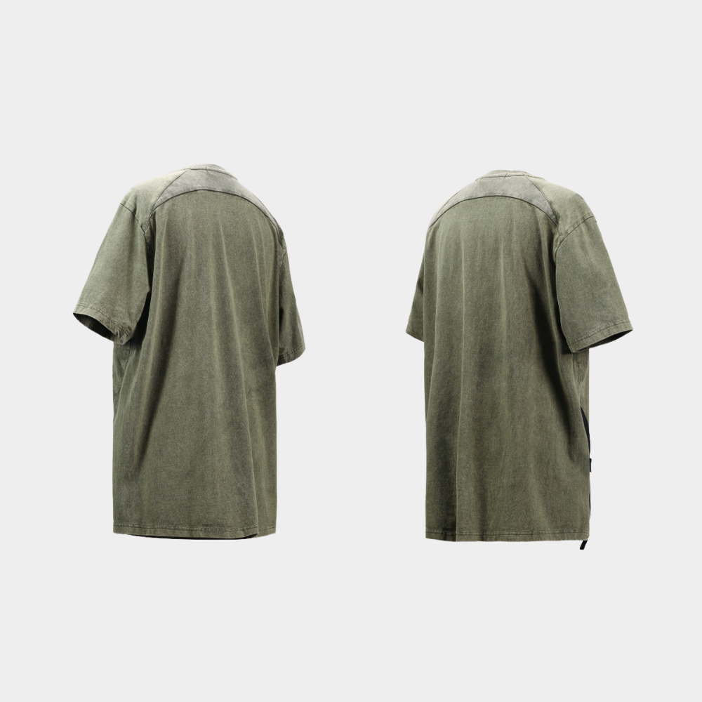 REINDEE LUSION Techwear T-Shirt mit 3D-Schnitt