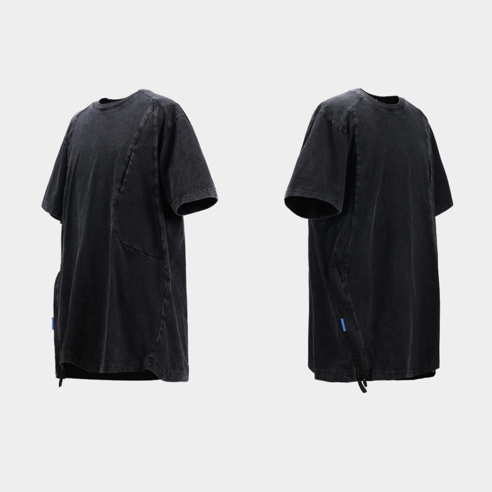 REINDEE LUSION Techwear T-Shirt mit 3D-Schnitt