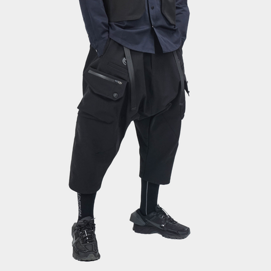 Funktionelle lockere Samurai Techwear Hose