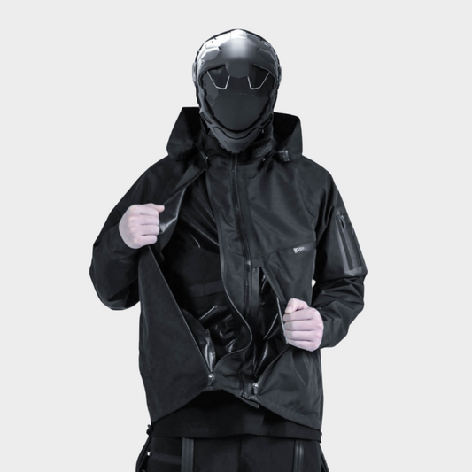 silenstorm techwear shell jacket