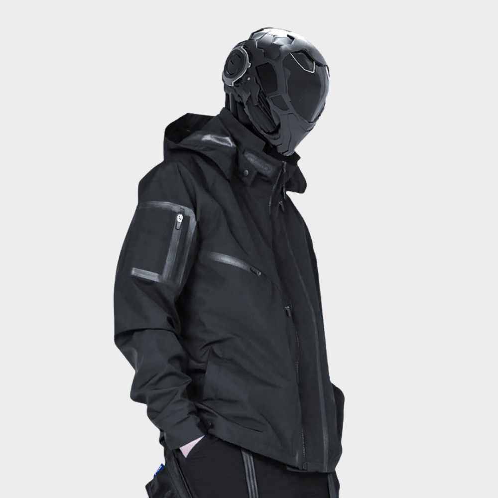 silenstorm techwear shell jacket