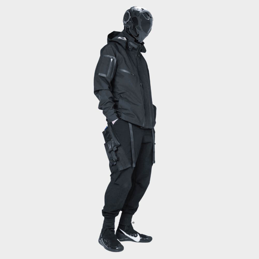 silenstorm techwear shell jacket