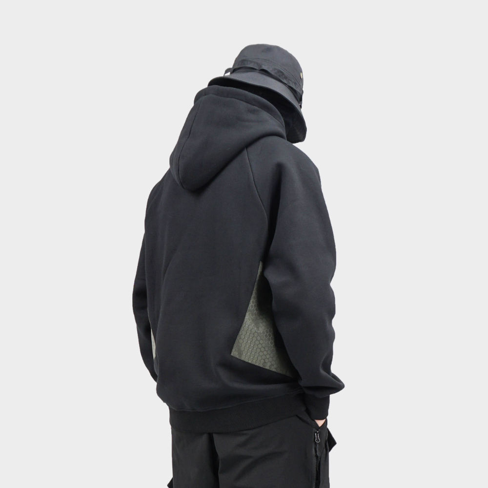 Multi pocket top hoodie