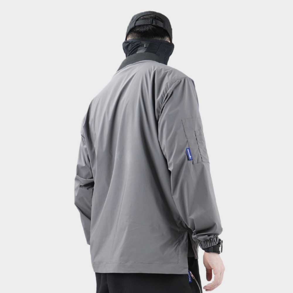 silenstorm grey techwear noragi