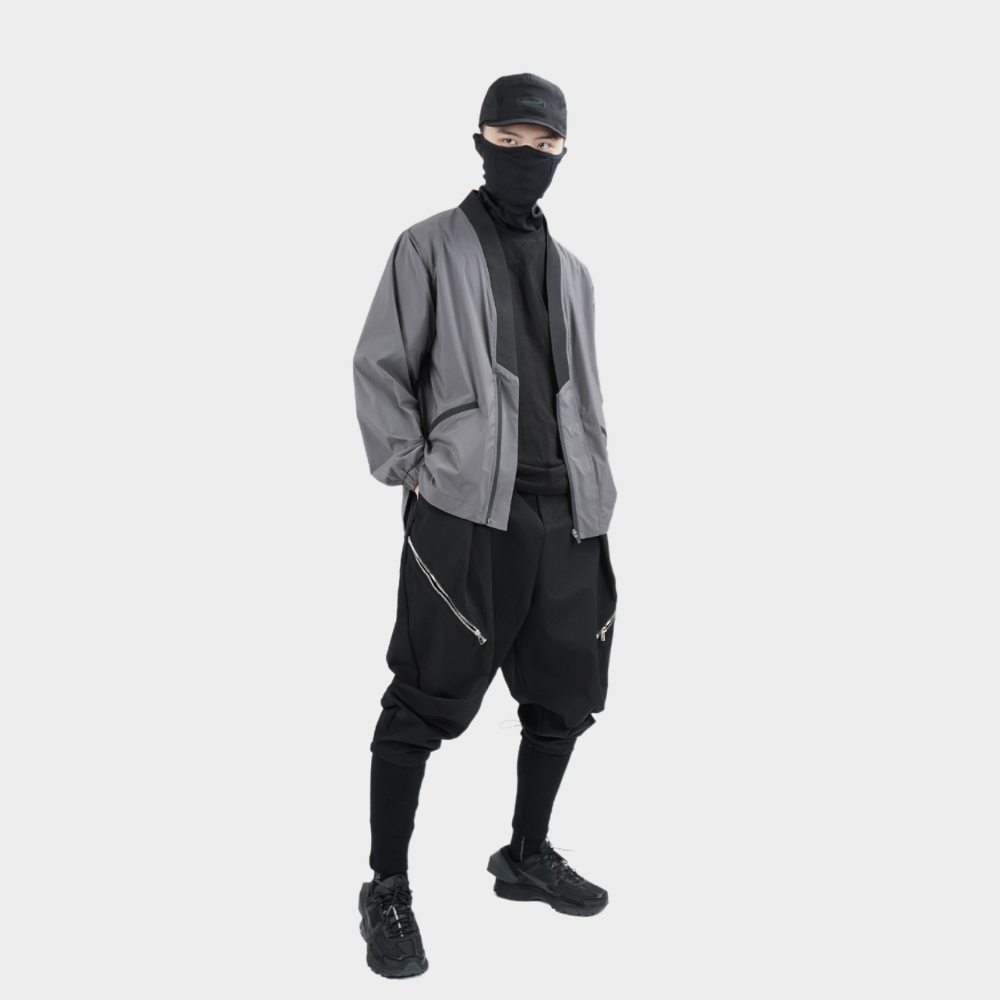 silenstorm grey techwear noragi