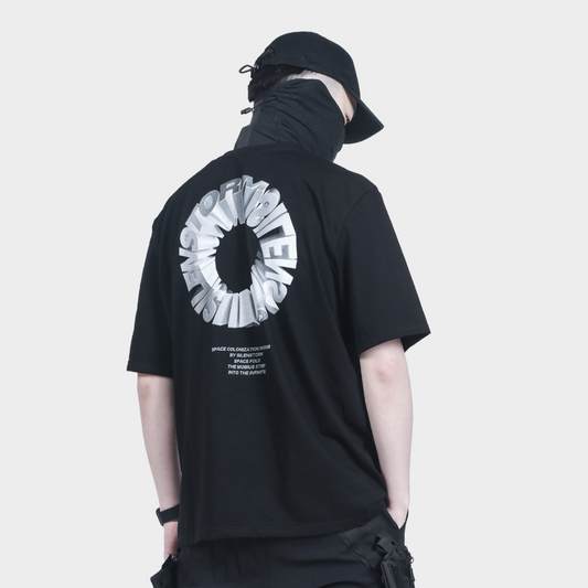 Techwear T-Shirt mit SILENSTORM-Print