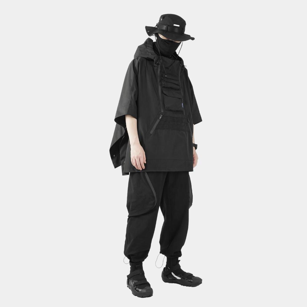 Taktischer Regen Techwear Poncho