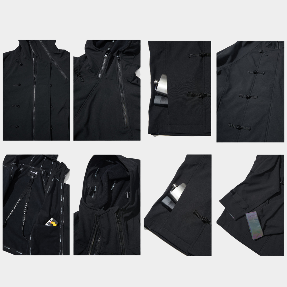 Functional Techwear Tang Suit Softshell Jacket