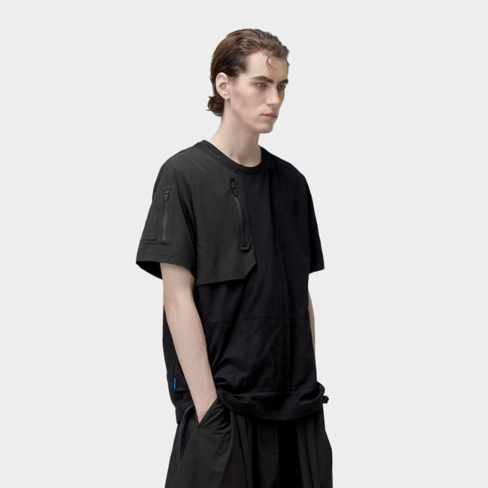 REINDEE LUSION Undurchlässiges T-Shirt mit zwei Taschen