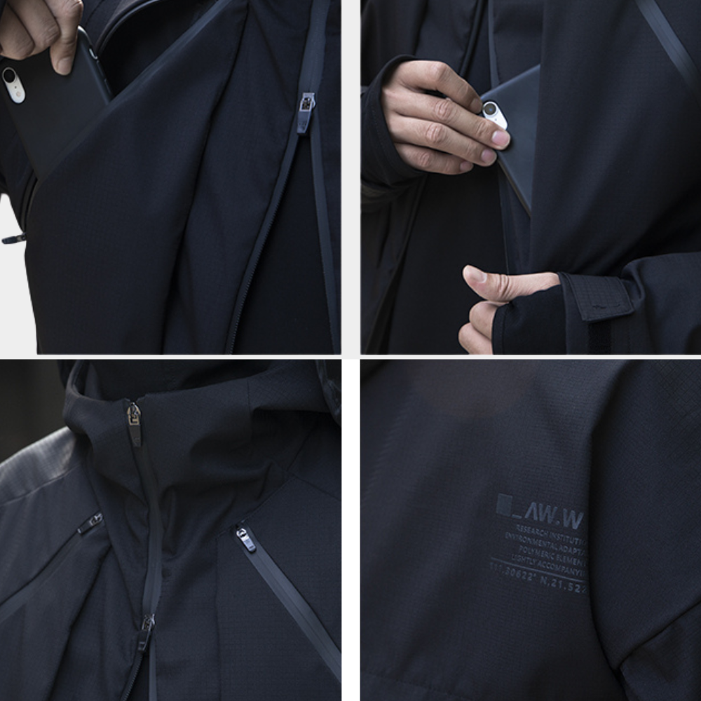 Cyber Punk Performance Shell Techwear Jacket