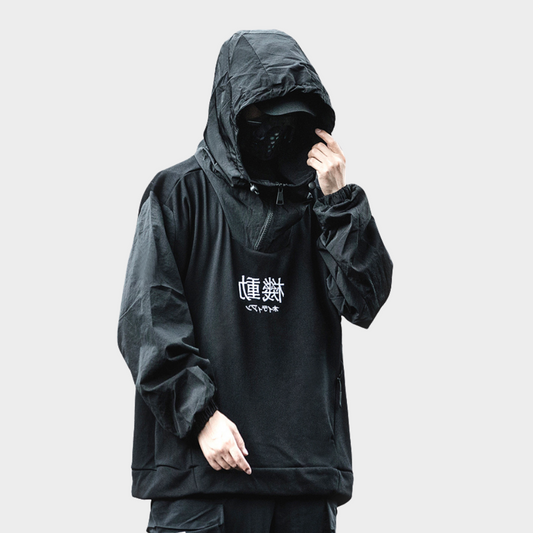 xdark techwear hoodie