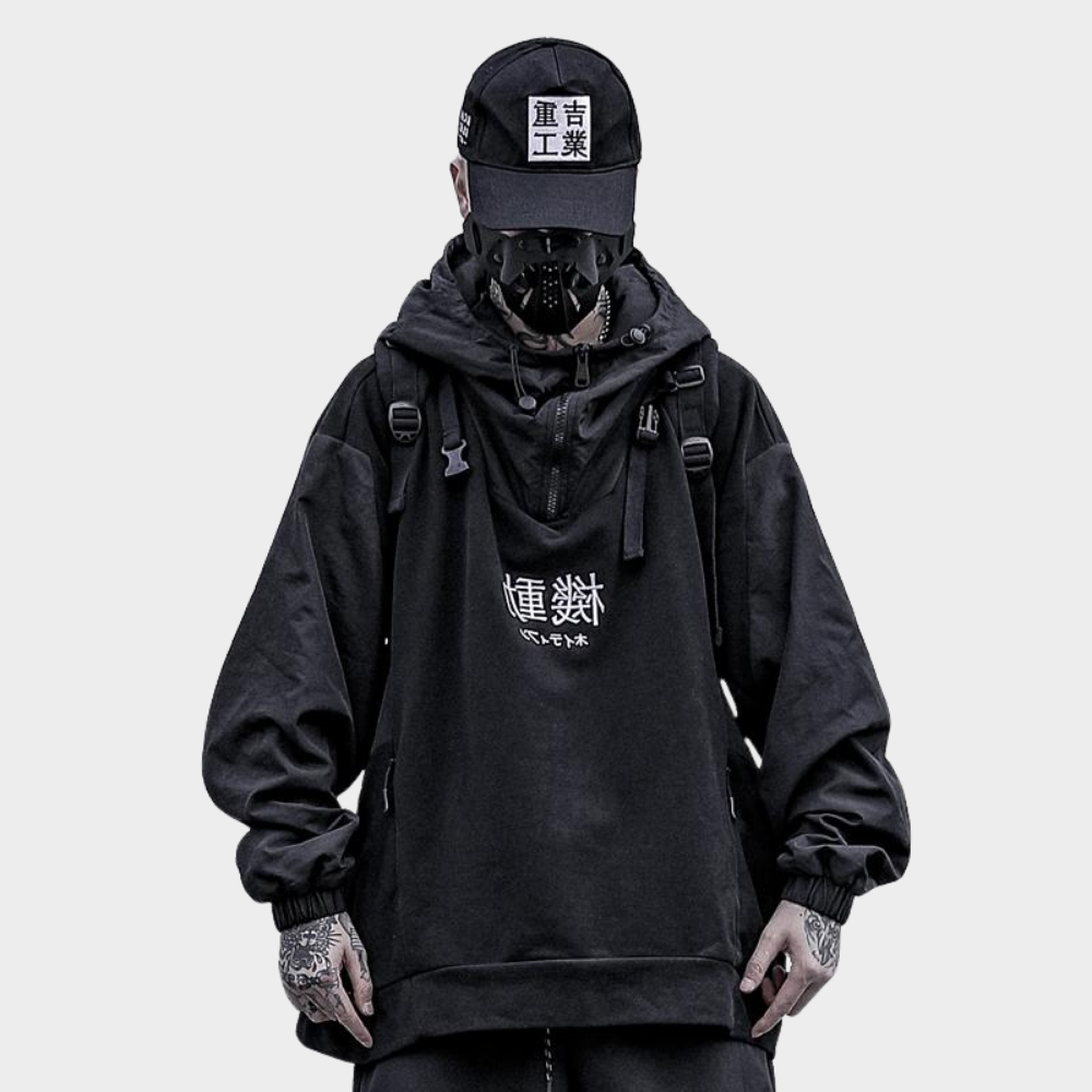 xdark techwear hoodie